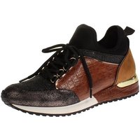 La Strada 1900356-1420bronzecracked-36 Sneaker von la strada