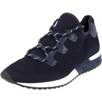 La Strada Damen Schuhe Halbschuhe Schnürer 1901762-4560 Knit Blue Sneaker von la strada