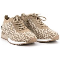 La Strada La Strada Damen Sneaker Gold Beige Weave Knitted - 2101727 Sneaker von la strada