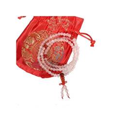 lachineuse Buddhistisches Mala-Armband, Einheitsgröße, Quarz, Perle von lachineuse