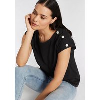 Laura Scott T-Shirt mit Zierknöpfen - NEUE KOLLEKTION von laura scott