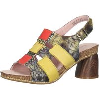 LAURA VITA Sandalen Leder/Textil Riemchensandalette von laura vita