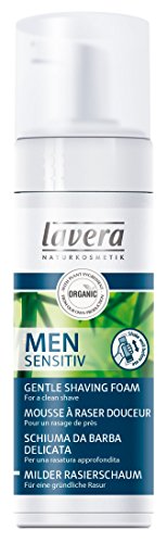 Lavera Men Sensitiv Gentle Shaving Foam 150ml/5oz - Herren-Hautpflege von lavera