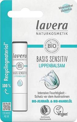 Lavera Naturkosmetik Basis Sensitiv Lippenbalsam, 4.5 g von lavera