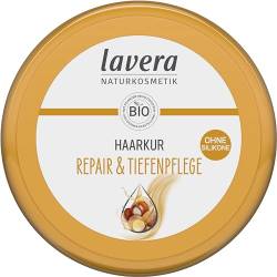 lavera Haarkur Repair & Tiefenpflege - ohne Silikone - intensive Reparatur & reichhaltige Pflege - vegan - Naturkosmetik - 200 ml von lavera