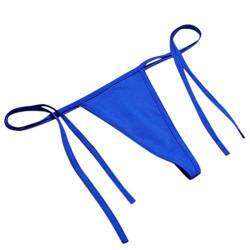 lbert Mini Tangas Damen String Unterhosen Bikini-Tanga mit Verstellbarer Riemen, Sexy Erotik Thong Hose Versuchung Unterwäsche von lbert