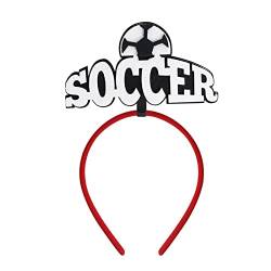 Fußball-Haarband | Worldcup Cheer Up Hair Hoops | Wettbewerb Kopfbedeckung für Frauen Männer Jugendliche, Fußballfans Zubehör Lear-au von lear-au