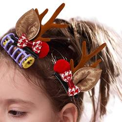 Haarnadeln, Rentier-Haarspangen für Mädchen, Hirschhorn/Ohr-Haarnadeln, DIY-Haarschmuck für Frauen, Kinder, Mädchen Lear-au von lear-au
