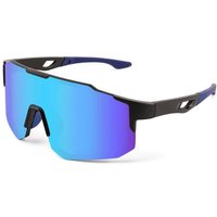 leben Sportbrille Sport-Sonnenbrille für Herren, Fahrradbrille für Damen, leicht, (UV-Schutz, klare Sicht, Augenschutz, 1-St., Verspiegelte Sportbrille, winddicht), Geeignet für MTB, Rennrad, Rad- und Laufbrille mit UV400-Schutz von leben