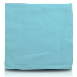 ledermodefashion Unifarben Bandana Tuch versch Farben 100% Baumwolle Kopftuch Halstuch hellblau von ledermodefashion