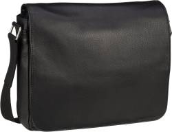 Leonhard Heyden Berlin 7369 Umhängetasche M  in Schwarz (6.7 Liter), Laptoptasche von leonhard heyden