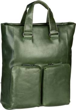 Leonhard Heyden Porto 7815  in Oliv (21.5 Liter), Rucksack / Backpack von leonhard heyden