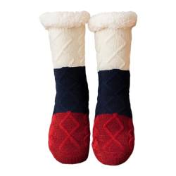 Leryveo Bodensocken für den Innenbereich, Winter-Bodensocken - Slipper-Socken für Damen - Bequeme Gripper-Slipper-Socken, rutschfeste, flauschige Schlafsocken, Geschenk für schwangere Frauen von leryveo