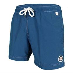 les loulous de la plage - Badeshort und Boardshort Herren Montauk Blau Navy Marine einfarbig Größe M 44-46 von les loulous de la plage