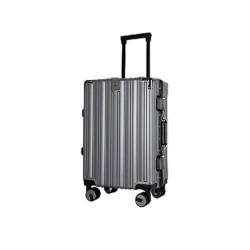lesulety Großer Leichter Koffer-bestes leichtes Gepäck tragen auf Gepäck passend für Reise,J,24IN von lesulety