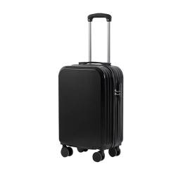 lesulety Handgepäck Handgepäck Koffer Kleiner Koffer mit Rädern Koffer & Reisetaschen,Schwarz,24in von lesulety