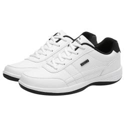 liaddkv Laufsneaker für Herren, Freizeitschuhe, Sportschuhe, atmungsaktiv, Bequeme Wanderschuhe, Schwarz Herren Schuhe 47 Schwarz (White, 49) von liaddkv