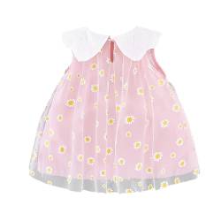 liangp Kleinkind Kinder Baby Mädchen Gänseblümchen Slip Kleid Blumen Strandkleid Kleidung Online Damen (Pink, 12-18 Months) von liangp