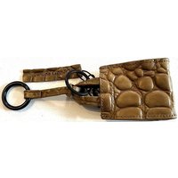 Liebeskind Berlin Schlüsselanhänger LIEBESKIND BERLIN Waxy Croco -Style Leather Bag Keyring, Tasche von liebeskind berlin