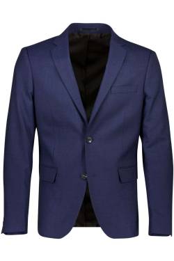 Lindbergh Lindbergh White Slim Fit Blazer blau, Einfarbig von lindbergh