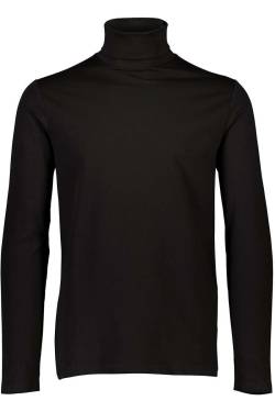 Lindbergh Lindbergh White Slim Fit Rollkragenpullover schwarz, Einfarbig von lindbergh