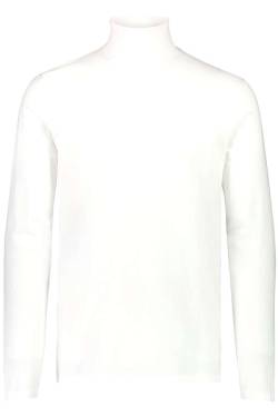 Lindbergh Lindbergh White Slim Fit Rollkragenpullover weiss, Einfarbig von lindbergh