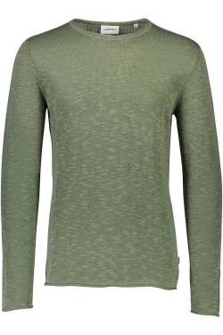 Lindbergh Slim Fit Pullover grün, Einfarbig von lindbergh