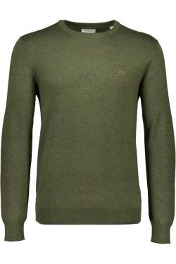 Lindbergh Slim Fit Pullover grün, Einfarbig von lindbergh