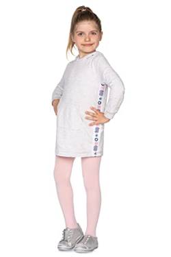 looksy Warme undurchsichtige Strumpfhose für Mädchen leichtfüßige Schlichte Dickes Schuluniform-Tanzkleid-Zubehör, Rosa 5/6 Jahre (110/116 cm) von looksy