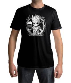lootchest - Groot Brew - Herren T-Shirt L - schwarz von lootchest