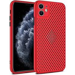 lopolike Wärmeableitung Atmungsaktives Kühlgehäuse für iPhone 11 Soft TPU Plain Color Case von lopolike