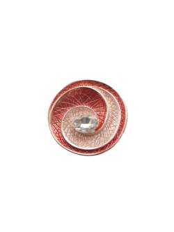 Brosche Magnetbrosche Schal Clip Bekleidung Poncho Taschen Stiefel Textilschmuck Strass Fuchsia - Rosa von lordies