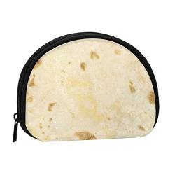 Burritos Tortilla, Portemonnaie Shell Make-up-Tasche Damen Aufbewahrungstasche Kleine Münzbörse Shell-Wechseltasche von losolese