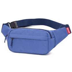 Taille Pack Crossbody Fanny Packs, wasserfeste Sport Taillenpacktaschen für Männer, Gürtelbeutel für Reisen Laufen Wanderradfahren, Bequemlichkeit zum Mitnehmen, Brieftasche von losolese