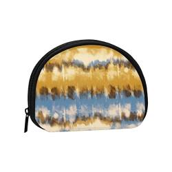 Tie Dye, Portemonnaie Shell Make-up-Tasche Damen Aufbewahrungstasche Kleine Münzbörse Shell-Wechseltasche von losolese