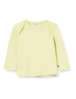 Loud + Proud Mädchen Shirt Single Jersey Organic Cotton Langarmshirt, Gelb (Lemon Lea), (Herstellergröße: 74/80) von loud + proud
