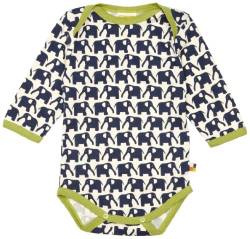 Loud + Proud Unisex - Baby Body 202, Gr. 50/56, Blau (Marine) von loud + proud