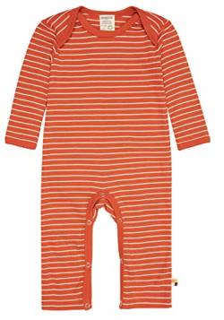 loud + proud Unisex Baby Derby Rib, GOTS Zertifiziert Overall, Cinnamon, 86/92 von loud + proud