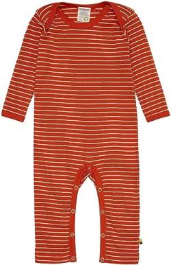 loud + proud Unisex Baby Derby Rib, Gots Zertifiziert Overall, Terracotta, 86-92 EU von loud + proud