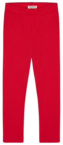 loud + proud Unisex Baby Legging, Gots Zertifiziert Leggings, Tomato, 62-68 EU von loud + proud