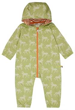 loud + proud Unisex Baby Outdoor, GOTS Zertifiziert Overall, Avocado, 74/80 von loud + proud