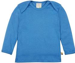loud + proud Unisex Baby Plain Shirt, Gots Certified Baby und Kleinkind T Shirt Satz, Blau, 74-80 EU von loud + proud
