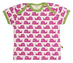 loud + proud Unisex Baby T-Shirt af økologisk bomuld, GOTS certificeret T Shirt, Beere, 62-68 EU von loud + proud