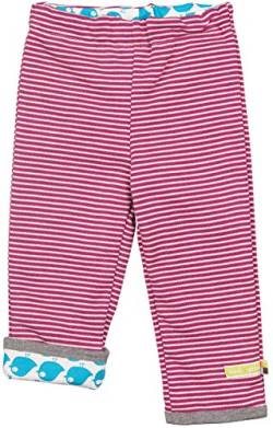 loud + proud Unisex Baby Wendehose aus Bio Baumwolle, GOTS Zertifiziert Hose, per Pack Violett (Orchid or), 86/92 (Herstellergröße: 86/92) von loud + proud