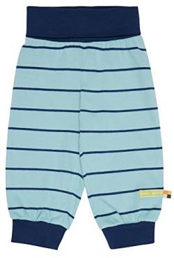 loud + proud Unisex Kinder und Baby weiche Hose, GOTS Zertifiziert, Baby-und Kleinkind-Ausstattung, Lagoon, 86/92 von loud + proud