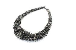 loveyourdiamonds rundes Perlencollier aus Kunstperlen elegant in schwarz-weiß von loveyourdiamonds