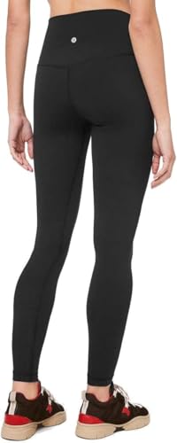 Lululemon Align Damen Yogahose/Leggings, dehnbar, hohe Taille, atmungsaktiv, figurbetonte Passform, 71 cm Schrittlänge - Schwarz - 36 von lululemon