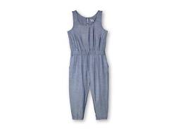 lupilu Mädchen modischer Jumpsuit - Einteiler für den Sommer Jeansblau 104 von lupilu