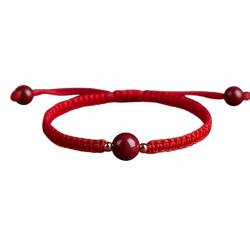 lxuebaix Traditionelles chinesisches Armband, verstellbar, Glücksseil, Handgelenkkette, Paar-Armreif, Schmuck, Geschenk für Männer und Frauen von lxuebaix