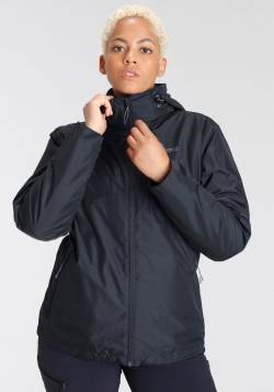 Große Größen: 3-in-1-Funktionsjacke, schwarz, Gr.40 von maier sports